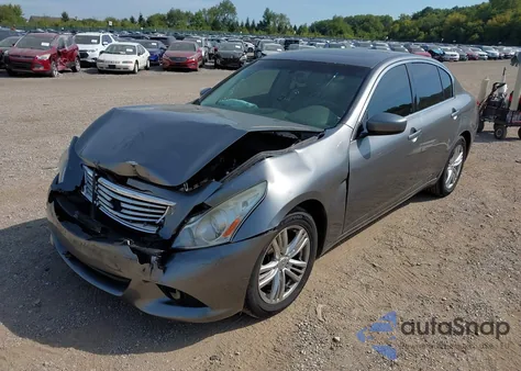 2011 Infiniti G37X из США, поврежденный, VIN JN1CV6AR2BM404933